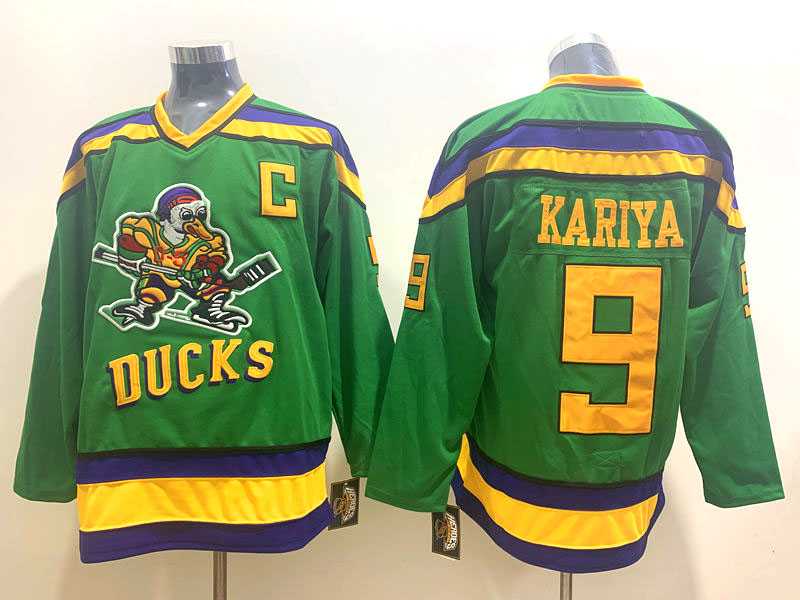 Ducks 9 Paul Kariya Green CCM jersey,We sell and wholesale Ducks 9 Paul Kariya Green CCM jersey on line form chian!